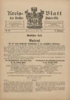 Kreis-Blatt des Kreises Posen-Ost 1909.03.20 Jg.21 Nr13