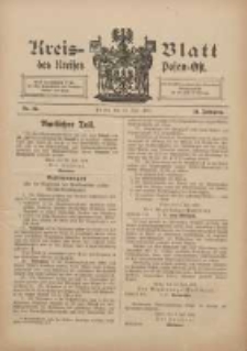 Kreis-Blatt des Kreises Posen-Ost 1909.07.24 Jg.21 Nr32
