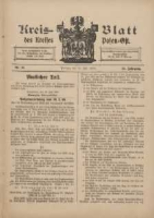 Kreis-Blatt des Kreises Posen-Ost 1909.07.31 Jg.21 Nr33