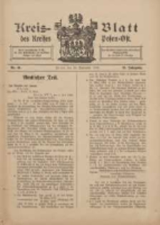 Kreis-Blatt des Kreises Posen-Ost 1909.09.25 Jg.21 Nr41