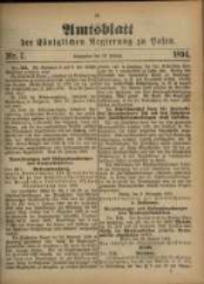 Amtsblatt der Königlichen Regierung zu Posen. 1894.02.13 Nro.7