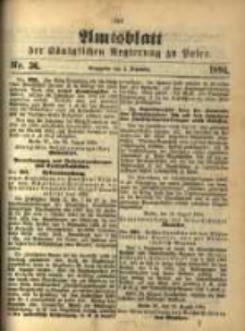Amtsblatt der Königlichen Regierung zu Posen. 1894.09.04 Nro.36