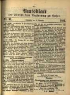 Amtsblatt der Königlichen Regierung zu Posen. 1894.09.11 Nro.37