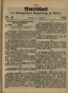 Amtsblatt der Königlichen Regierung zu Posen. 1894.12.04 Nro.49