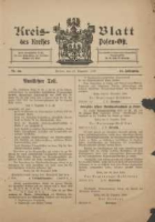 Kreis-Blatt des Kreises Posen-Ost 1909.12.25 Jg.21 Nr54