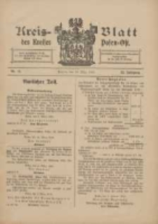 Kreis-Blatt des Kreises Posen-Ost 1910.03.19 Jg.22 Nr12