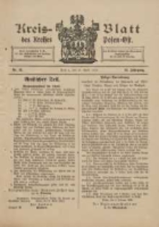 Kreis-Blatt des Kreises Posen-Ost 1910.04.23 Jg.22 Nr18