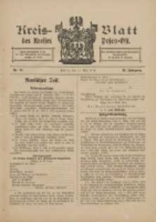 Kreis-Blatt des Kreises Posen-Ost 1910.05.14 Jg.22 Nr21