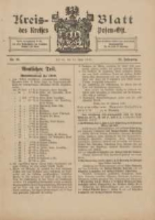 Kreis-Blatt des Kreises Posen-Ost 1910.06.11 Jg.22 Nr25