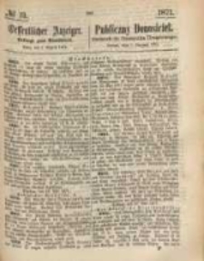 Oeffentlicher Anzeiger. 1871.08.01 Nro.31