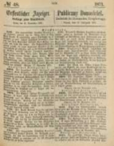 Oeffentlicher Anzeiger. 1871.11.28 Nro.48