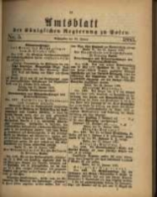Amtsblatt der Königlichen Regierung zu Posen. 1883.01.30 Nro.5