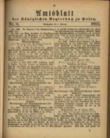 Amtsblatt der Königlichen Regierung zu Posen. 1883.02.06 Nro.6