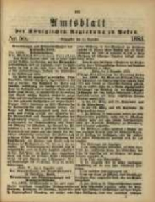 Amtsblatt der Königlichen Regierung zu Posen. 1883.12.11 Nro.50