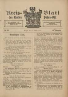 Kreis-Blatt des Kreises Posen-Ost 1910.10.15 Jg.22 Nr43