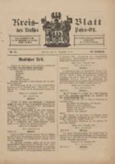Kreis-Blatt des Kreises Posen-Ost 1910.12.10 Jg.22 Nr51