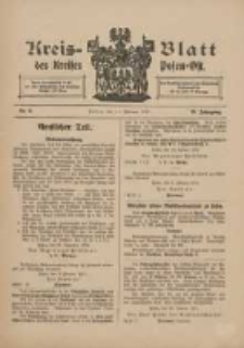 Kreis-Blatt des Kreises Posen-Ost 1911.02.11 Jg.23 Nr6