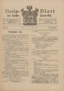 Kreis-Blatt des Kreises Posen-Ost 1911.03.18 Jg.23 Nr11