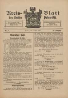 Kreis-Blatt des Kreises Posen-Ost 1911.04.08 Jg.23 Nr14