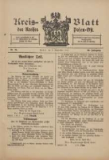 Kreis-Blatt des Kreises Posen-Ost 1911.09.02 Jg.23 Nr35