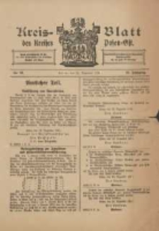 Kreis-Blatt des Kreises Posen-Ost 1911.12.30 Jg.23 Nr52