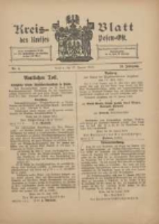 Kreis-Blatt des Kreises Posen-Ost 1912.01.27 Jg.24 Nr4