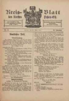 Kreis-Blatt des Kreises Posen-Ost 1912.03.23 Jg.24 Nr12