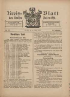 Kreis-Blatt des Kreises Posen-Ost 1912.03.30 Jg.24 Nr13