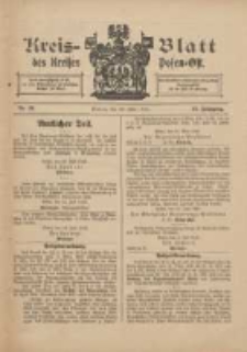 Kreis-Blatt des Kreises Posen-Ost 1912.07.20 Jg.24 Nr29