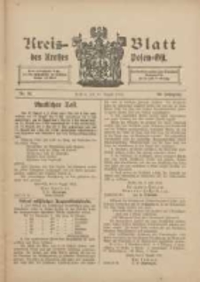 Kreis-Blatt des Kreises Posen-Ost 1912.08.10 Jg.24 Nr32