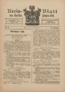 Kreis-Blatt des Kreises Posen-Ost 1912.05.25 Jg.24 Nr21
