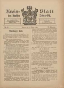 Kreis-Blatt des Kreises Posen-Ost 1912.10.12 Jg.24 Nr41