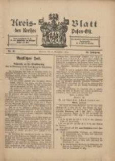 Kreis-Blatt des Kreises Posen-Ost 1912.11.09 Jg.24 Nr45