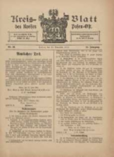 Kreis-Blatt des Kreises Posen-Ost 1912.11.16 Jg.24 Nr46