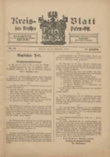 Kreis-Blatt des Kreises Posen-Ost 1912.11.30 Jg.24 Nr48