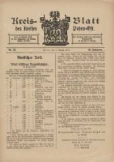 Kreis-Blatt des Kreises Posen-Ost 1913.08.02 Jg.25 Nr32