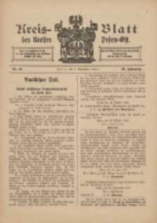 Kreis-Blatt des Kreises Posen-Ost 1913.11.01 Jg.25 Nr45