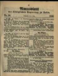 Amtsblatt der Königlichen Regierung zu Posen. 1895.02.26 Nro.9