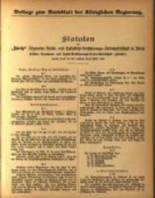 Beilage zum Amtsblatt der Königlichen Regierung