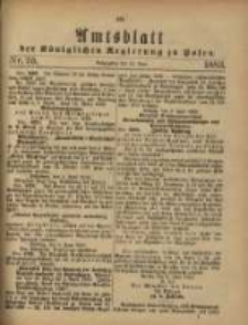 Amtsblatt der Königlichen Regierung zu Posen. 1883.06.19 Nro.25