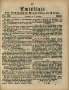 Amtsblatt der Königlichen Regierung zu Posen. 1883.09.04 Nro.36