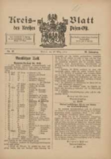 Kreis-Blatt des Kreises Posen-Ost 1914.03.28 Jg.26 Nr13