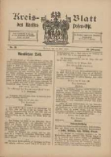 Kreis-Blatt des Kreises Posen-Ost 1914.07.11 Jg.26 Nr28
