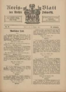 Kreis-Blatt des Kreises Posen-Ost 1914.10.10 Jg.26 Nr49