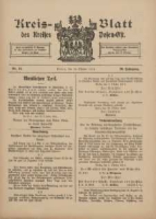 Kreis-Blatt des Kreises Posen-Ost 1914.10.24 Jg.26 Nr51