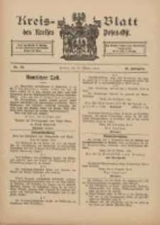 Kreis-Blatt des Kreises Posen-Ost 1914.10.31 Jg.26 Nr52