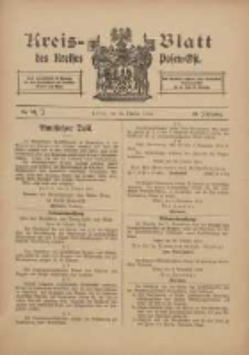 Kreis-Blatt des Kreises Posen-Ost 1914.10.31 Jg.26 Nr53