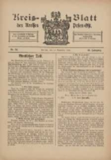 Kreis-Blatt des Kreises Posen-Ost 1914.11.14 Jg.26 Nr54