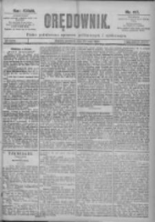 Orędownik: pismo dla spraw politycznych i spółecznych 1897.05.23 R.27 Nr117