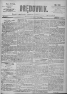 Orędownik: pismo dla spraw politycznych i spółecznych 1897.07.14 R.27 Nr157